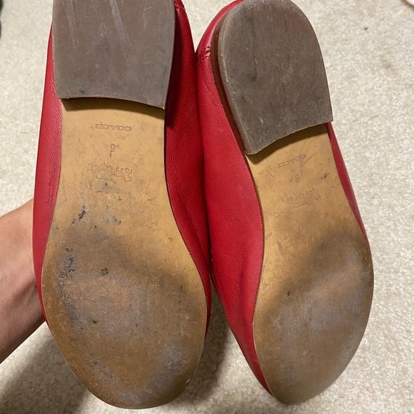 Coach loafers 5 red - Picture 4 of 4